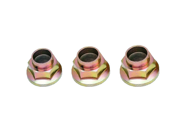 法蘭六角臺(tái)階五彩螺母